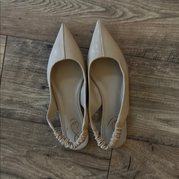 Sam Edelman Shoes - Sam Edelman Cream Ballet Flats